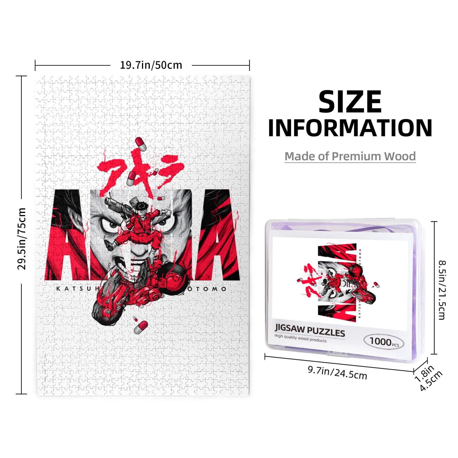 Amazon.co.jp: 1000ピース ジグソーパズル Akira アキラ インテリア